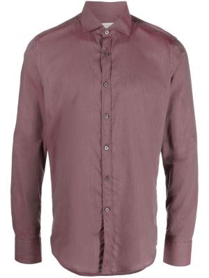 Chemise avec poches Canali violet