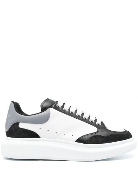 Overdimensioneret læder sneakers Alexander Mcqueen hvid