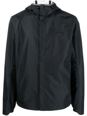 Lehká bunda na zip s kapucí Rossignol černá