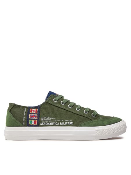 Sneaker Aeronautica Militare grün