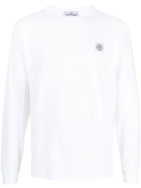 T-skjorte Stone Island hvit