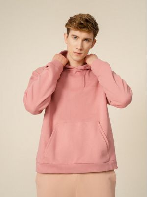 Laza szabású pulóver Outhorn rózsaszín