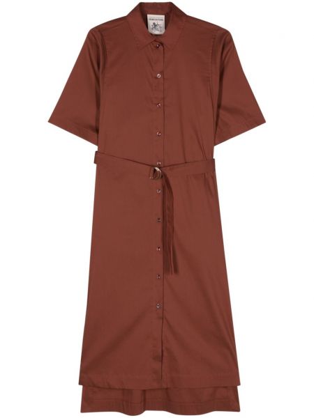 Marškininė suknelė Semicouture ruda