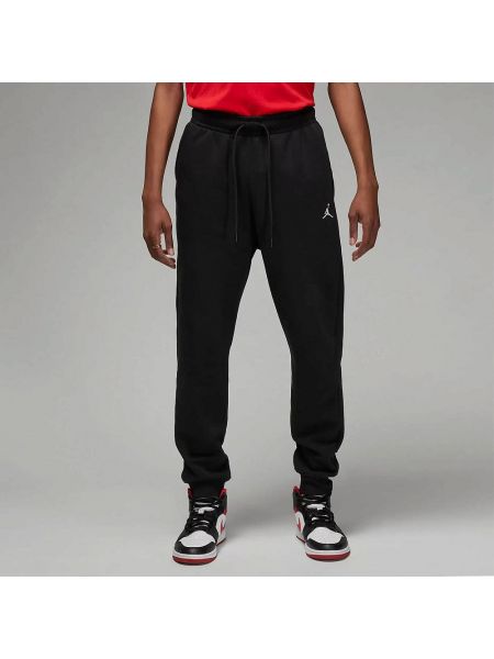 Флисовые брюки Jordan черные