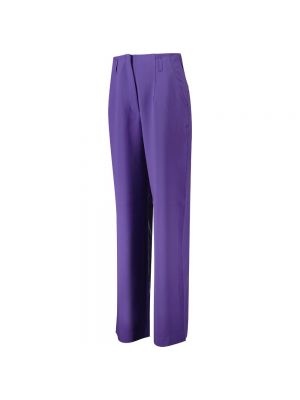 Прямые брюки с высокой талией Salsa Jeans фиолетовые