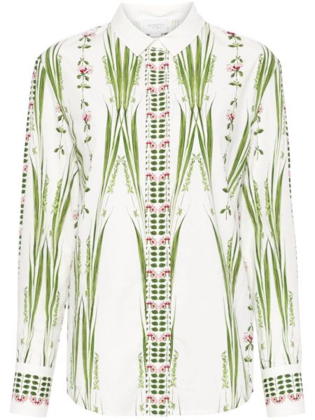 Raštuota marškiniai Giambattista Valli balta