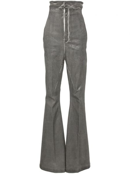 Pantalon large plissé Rick Owens gris