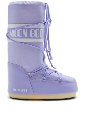 Śniegowce Moon Boot fioletowe