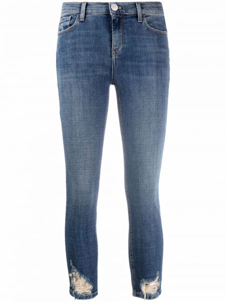 Nødlidende stretch jeans Pinko blå