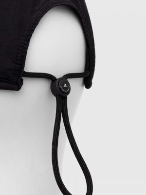 Kšiltovka s potiskem Adidas By Stella Mccartney černá