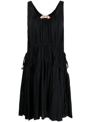 Kleid mit plisseefalten N°21 schwarz