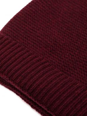 Bonnet en tricot N.peal rouge