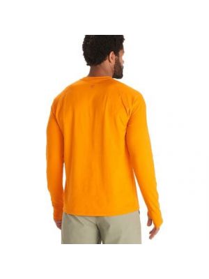 Рубашка с длинным рукавом Marmot оранжевая