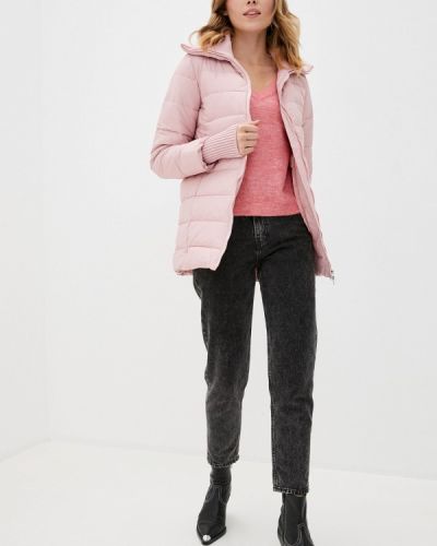 Утепленная демисезонная куртка Fadjo розовая