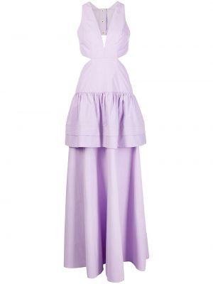 Платье макси Manning Cartell, фиолетовое