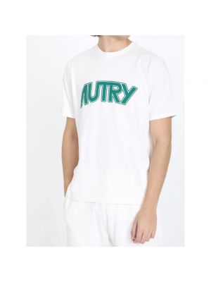 Koszulka z nadrukiem Autry biała