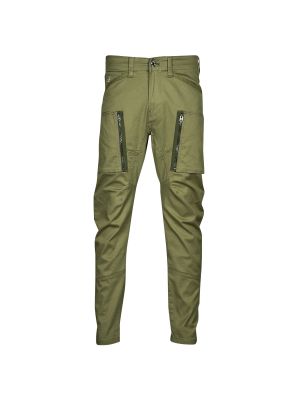 Cargo kalhoty na zip skinny fit s hvězdami G-star Raw khaki
