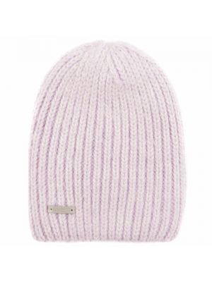 Утепленная шапка Fabretti фиолетовая