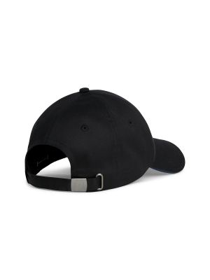 Βαμβακερό καπέλο Tommy Hilfiger μαύρο