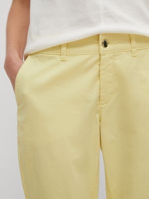 Pantalon chino Comma Casual Identity jaune