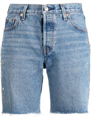 Kratke jeans hlače Anna Sui