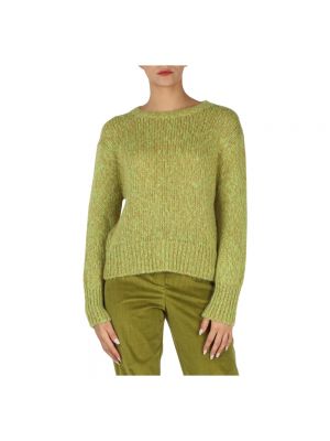 Sweter w paski Pennyblack zielony