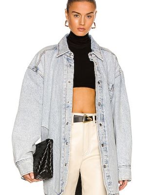 Koszula jeansowa Alexander Wang - Niebieski