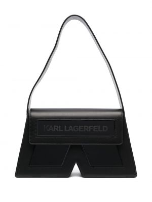 Torba za preko ramena Karl Lagerfeld crna