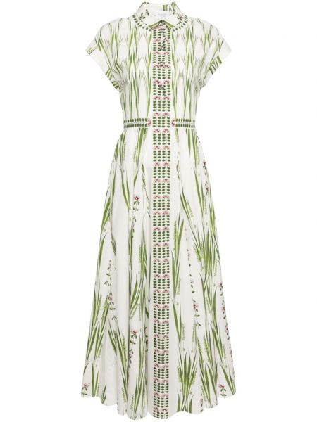 Φόρεμα με σχέδιο Giambattista Valli λευκό