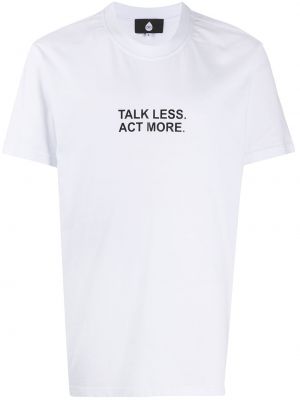 Βαμβακερή μπλούζα Duoltd λευκό