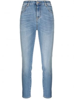 Skinny fit-jeans Pinko blå