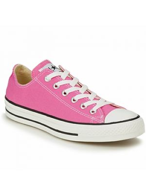 Sneakers con motivo a stelle Converse rosa