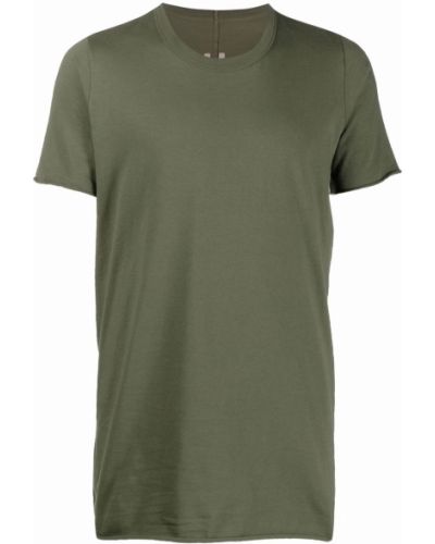 Camiseta de cuello redondo Rick Owens verde