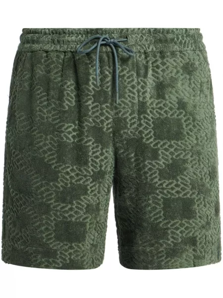 Shorts i jacquard stof Ché grøn