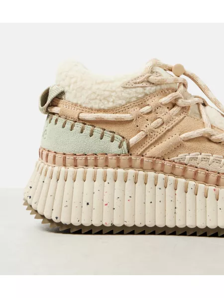 Süet sneaker Chloé