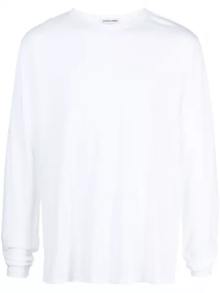 T-shirt i bomuld med rundhals Cotton Citizen hvid