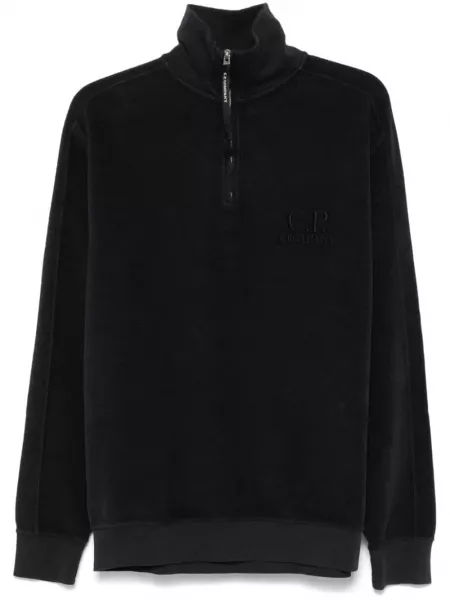 Sweatshirt med broderier C.p. Company blå