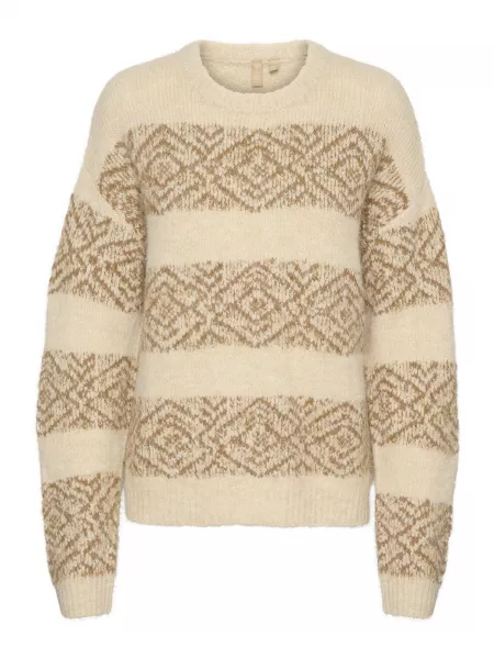 Pullover Culture beige