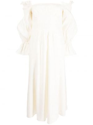Κοκτέιλ φόρεμα Cult Gaia λευκό