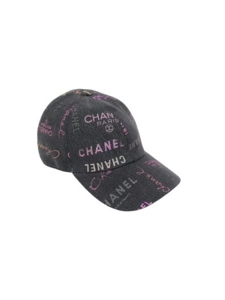 Chapeau Chanel Vintage noir
