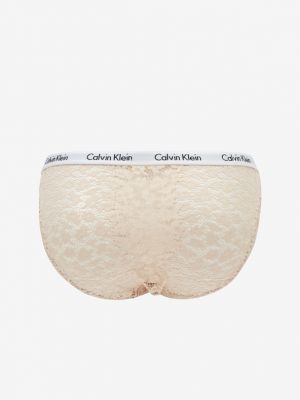 Szorty Calvin Klein beżowe