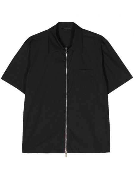 Košile na zip Low Brand černá