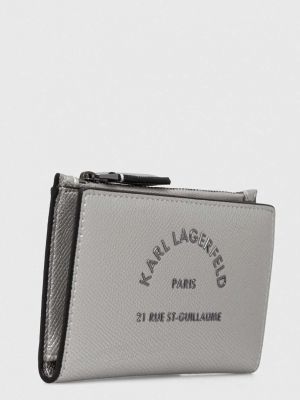 Portfel Karl Lagerfeld srebrny