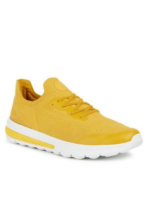 Sneakersy Geox żółte