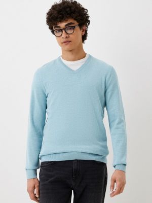 Пуловер Tom Tailor голубой