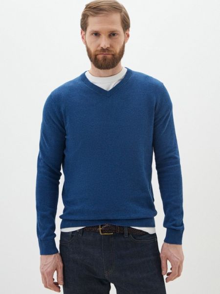 Пуловер Tom Tailor синий