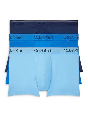 Шорты с низкой талией Calvin Klein синие