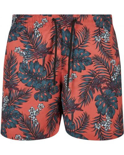 Pantaloni scurți cu imprimeu tropical Urban Classics