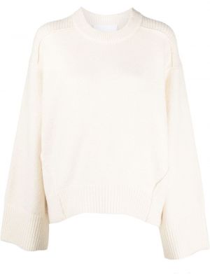 Pull col rond Remain blanc