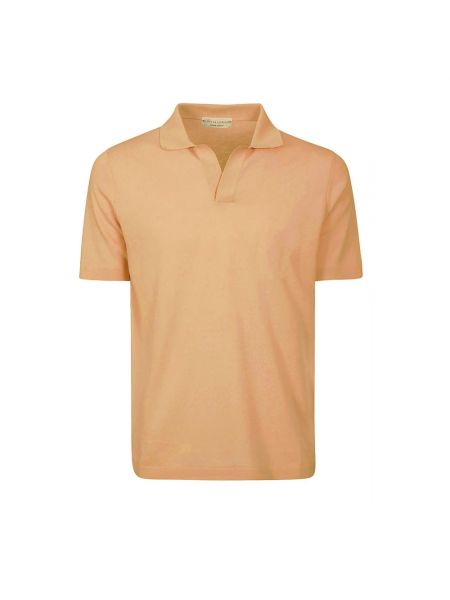 Hemd mit v-ausschnitt Filippo De Laurentiis orange